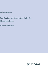 Einzige auf der weiten Welt; Ein Menschenleben