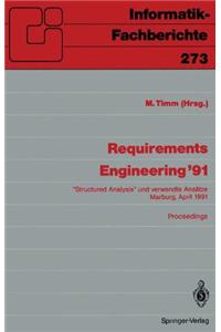 Requirements Engineering '91