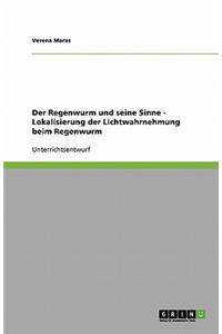 Der Regenwurm und seine Sinne - Lokalisierung der Lichtwahrnehmung beim Regenwurm