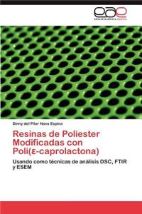 Resinas de Poliester Modificadas Con Poli( -Caprolactona)