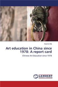 Art education in China since 1978