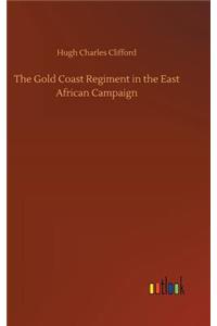 Gold Coast Regiment in the East African Campaign