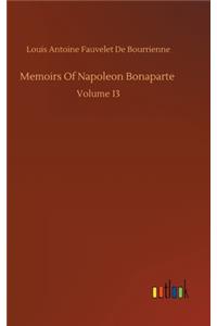 Memoirs Of Napoleon Bonaparte