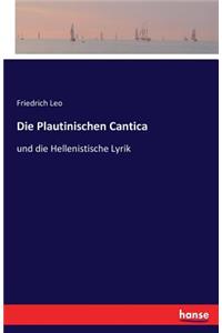 Plautinischen Cantica