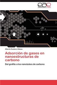 Adsorción de gases en nanoestructuras de carbono