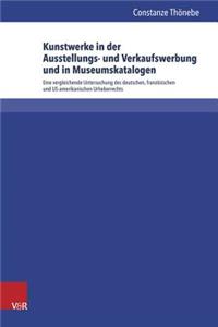 Kunstwerke in Der Ausstellungs- Und Verkaufswerbung Und in Museumskatalogen