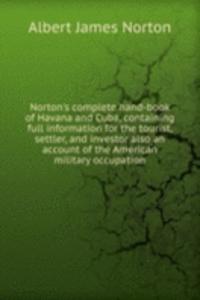 NORTONS COMPLETE HAND-BOOK OF HAVANA AN