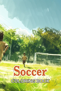 Soccer Coloring Book
