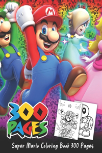 Super Mario Coloring Book 300 Pages