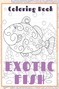 Exotic Fish - Coloring Book