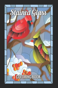 Stained Glass Coloring Book