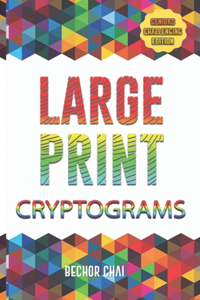 Large Print Cryptograms