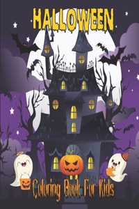 Holloween Coloring Book For Kids