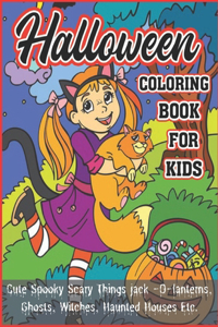 Halloween Coloring book For Kids