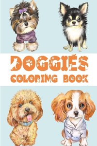 Doggies Coloring Book