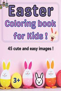Easter Coloring book for kids !