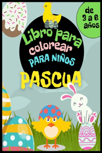 Libro de colorear de Pascua para niños de 3 a 6 años