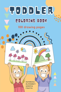 Toddler Coloring Book for Ages 1-3
