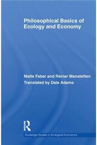 Philosophical Basics of Ecology and Economy