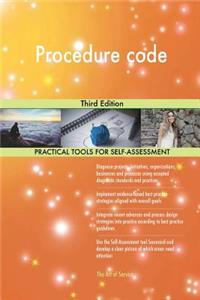 Procedure code Third Edition