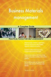 Business Materials management A Complete Guide