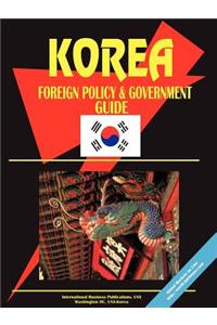 Korea South Foreign Policy and Government Guide
