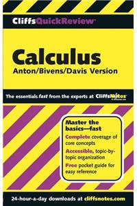 Cliffsquickreview Anton's Calculus