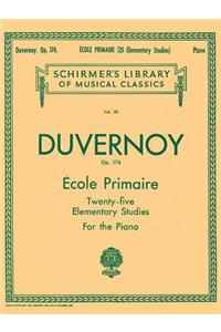 Ecole Primaire (25 Elementary Studies), Op. 176