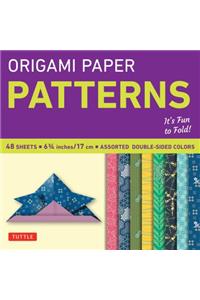 Origami Paper - Patterns - Small 6 3/4