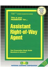 Assistant Right-Of-Way Agent