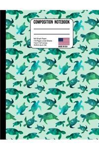 Composition Notebook 5x5 Graph Paper