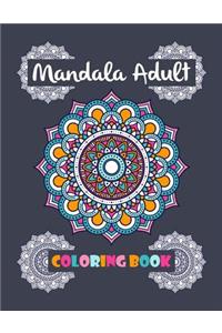 Mandala Adult Coloring Book