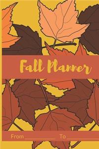 FALL Planner