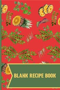 Blank Recipe Book