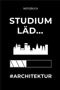 Notizbuch Studium Läd... #architektur
