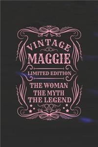 Vintage Maggie Limited Edition the Woman the Myth the Legend