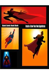 Blank Comic Book Blank Create & Draw Your Own Superheros