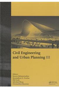 Civil Engineering and Urban Planning III