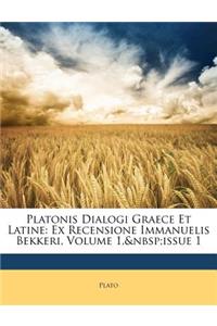 Platonis Dialogi Graece Et Latine