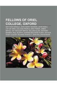 Fellows of Oriel College, Oxford