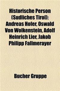 Historische Person (Sudliches Tirol)