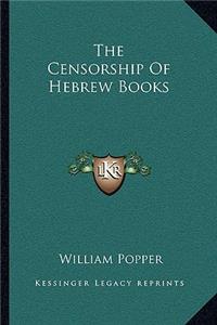 Censorship of Hebrew Books