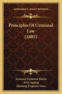 Principles of Criminal Law (1885)