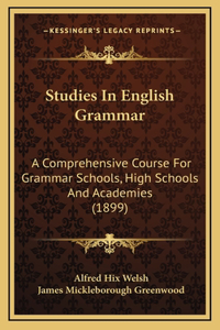 Studies in English Grammar