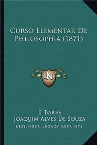Curso Elementar De Philosophia (1871)