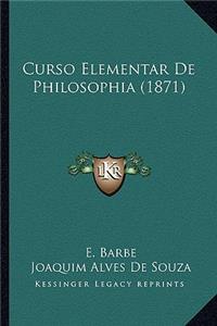 Curso Elementar De Philosophia (1871)