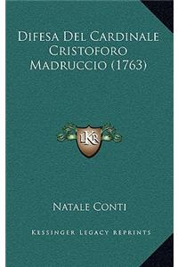 Difesa Del Cardinale Cristoforo Madruccio (1763)