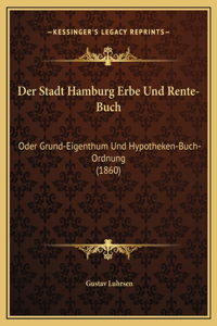 Der Stadt Hamburg Erbe Und Rente-Buch