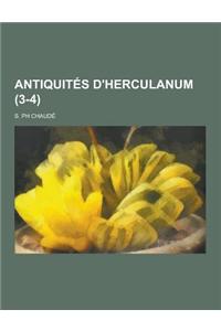 Antiquites D'Herculanum (3-4)