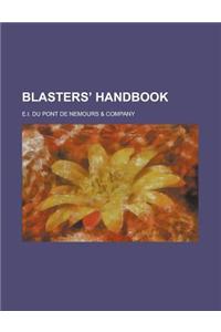 Blasters' Handbook